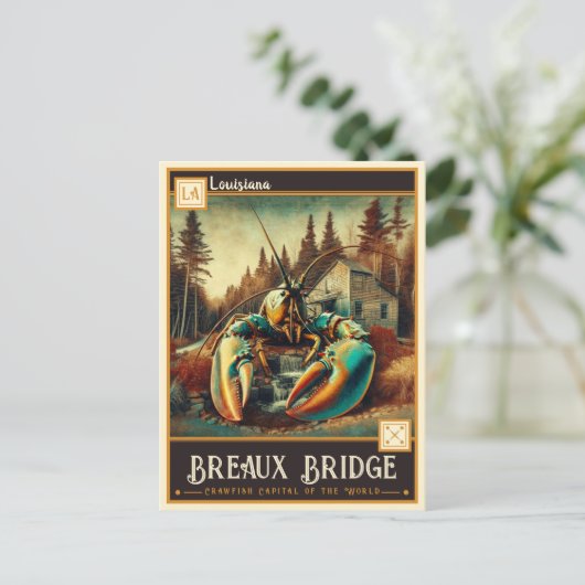Breaux Bridge, Louisiana |  Briefkaart (Staand voorkant)