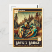 Breaux Bridge, Louisiana |  Briefkaart (Voorkant / Achterkant)