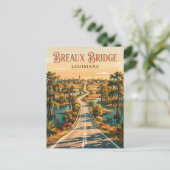 Breaux Bridge VS Briefkaart (Staand voorkant)