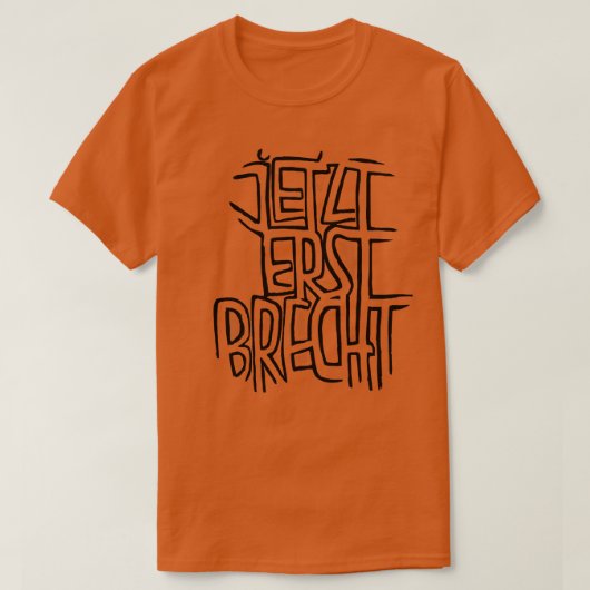 Brecht Pun German Olt Brecht T-shirt (Design voorkant)