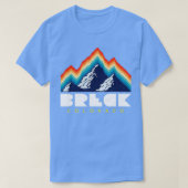 Breck Colorado Retro Ski T-shirt (Design voorkant)