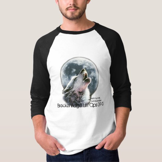 Breck Lift Ops Baseball Style T-shirt (Voorkant)