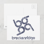 Breckenridge Briefkaart (Voorkant / Achterkant)