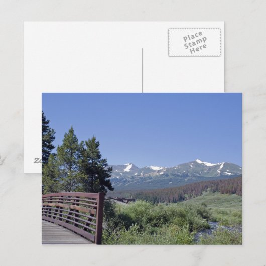 Breckenridge Briefkaart (Voorkant / Achterkant)