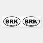Breckenridge BRK Bumpersticker (Voorkant)