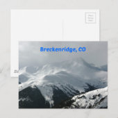 Breckenridge, CO Briefkaart (Voorkant / Achterkant)