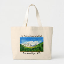 Breckenridge CO Canvas tas The MUSEUM Zazzle Gifts