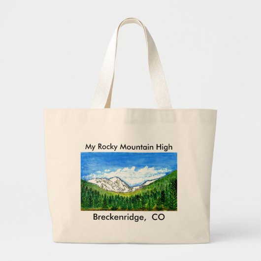 Breckenridge CO Canvas tas The MUSEUM Zazzle Gifts (Voorkant)
