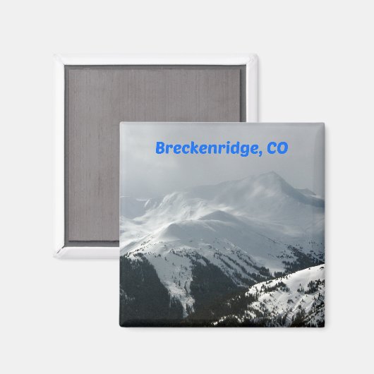 Breckenridge, CO Magneet (Voorkant / Achterkant)