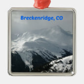 Breckenridge, CO Metalen Ornament (Voorkant)