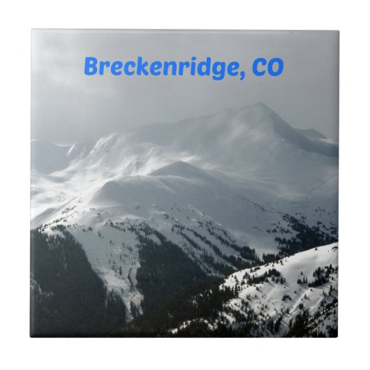 Breckenridge, CO Tegeltje (Voorkant)