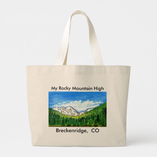 Breckenridge CO Tote Bag The MUSEUM Zazzle Gifts (Achterkant)