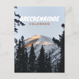 Breckenridge Colorado berg foto Briefkaart