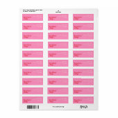 Breckenridge Colorado bewoner Adreslabel Etiket (Full Sheet)