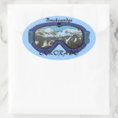 Breckenridge Colorado blue goggle sticker (Tas)