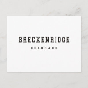 Breckenridge Colorado Briefkaart