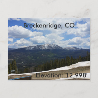 Breckenridge, Colorado briefkaart
