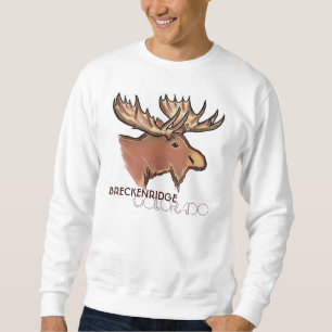 Breckenridge Colorado brown mose unisex shirt