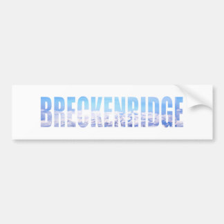 Breckenridge, Colorado Bumpersticker