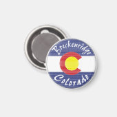 Breckenridge Colorado cirkels magneet (Voorkant / Achterkant)