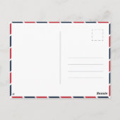 Breckenridge Colorado Flag Mountain Ski Souvenir Briefkaart (Achterkant)