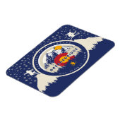 Breckenridge Colorado Flag Mountain Ski Souvenir Magneet (Linkerzijde)