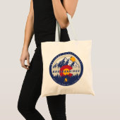 Breckenridge Colorado Flag Mountain Ski Souvenir Tote Bag (Voorkant (product))