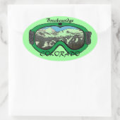 Breckenridge Colorado groene stickers (Tas)