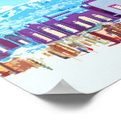 Breckenridge Colorado in het binnenstadgebergte Poster (Hoek)