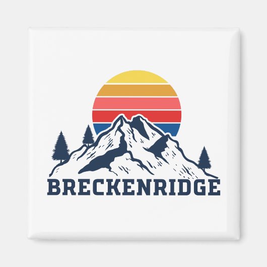 Breckenridge Colorado Magneet (Voorkant)