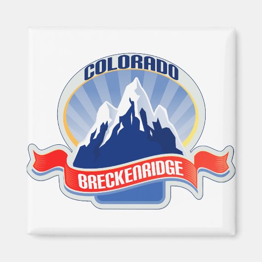 Breckenridge Colorado Magneet (Voorkant)