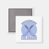 Breckenridge, Colorado Magneet (Voorkant / Achterkant)