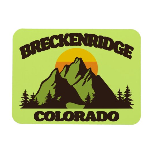 Breckenridge, Colorado Magneet (Horizontaal)
