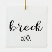 Breckenridge, Colorado Ornament (Achterkant)