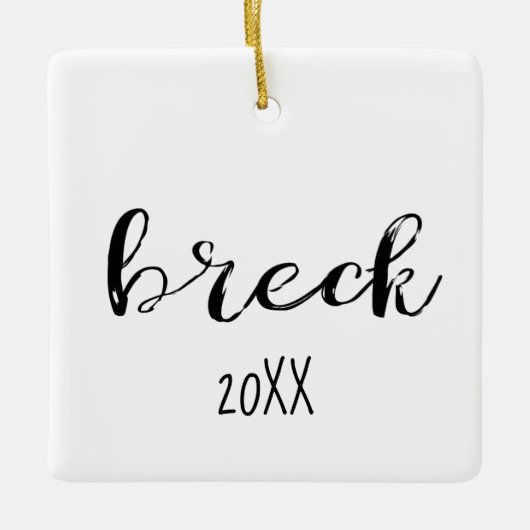 Breckenridge, Colorado Ornament (Voorkant)