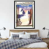 Breckenridge, Colorado poster Canvas Afdruk (Insitu (Slaapkamer))