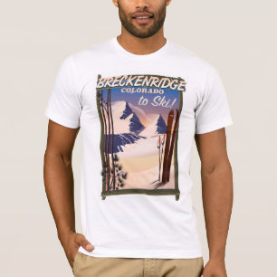 Breckenridge, Colorado poster T-shirt