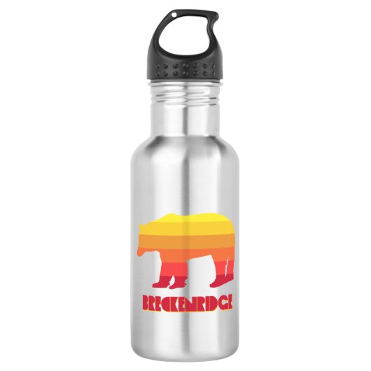 Breckenridge Colorado Rainbow-Beer Waterfles (Voorkant)