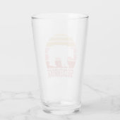 Breckenridge Colorado Retro Beer Glas (Achterkant)