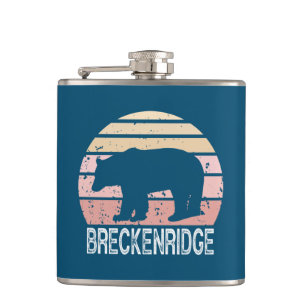 Breckenridge Colorado Retro Beer Heupfles