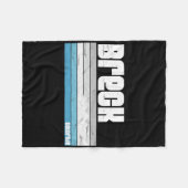 Breckenridge Colorado Retro Breck Co Skiën Snowbo Fleece Deken (Voorkant (Horizontaal))