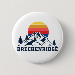 Breckenridge Colorado Ronde Button 5,7 Cm