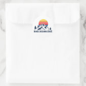 Breckenridge Colorado Ronde Sticker (Tas)