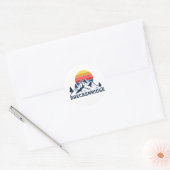 Breckenridge Colorado Ronde Sticker (Envelop)