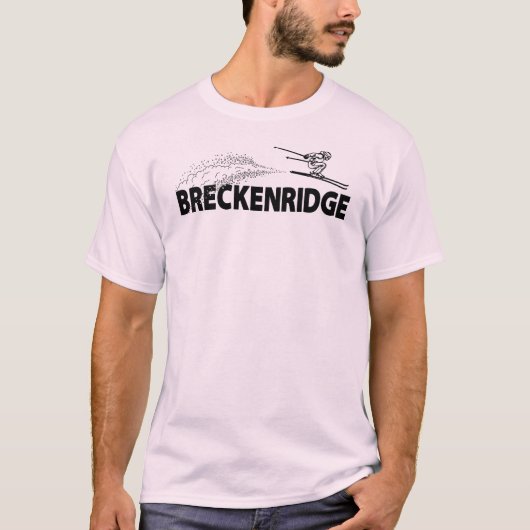Breckenridge Colorado Schansspringer T-shirt (Voorkant)