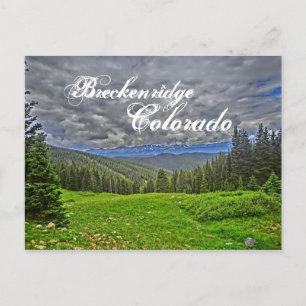 Breckenridge Colorado schilderachtig briefkaart