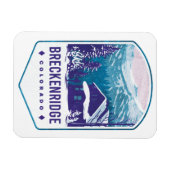 Breckenridge Colorado Ski Badge Magneet (Horizontaal)