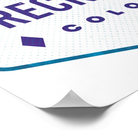 Breckenridge Colorado Ski Badge Poster (Hoek)