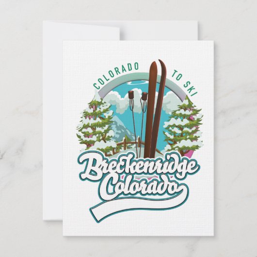 Breckenridge, Colorado  ski logo (Voorkant)