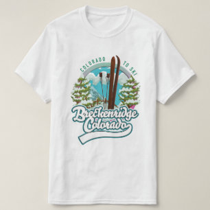 Breckenridge, Colorado  ski logo T-shirt